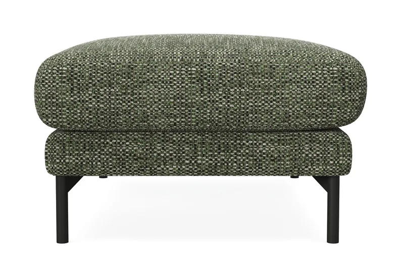 Menard Premium Fotpall i Chenille - Grön - Möbler - Fåtölj & stolar - Pall & puff - Fotpallar