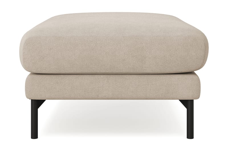 Menard Premium Fotpall i Tyg - Beige - Möbler - Fåtölj & stolar - Pall & puff - Fotpallar