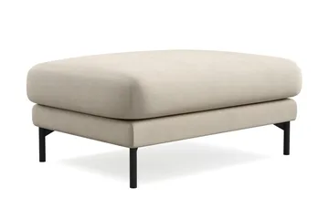 Menard Premium Fotpall i Tyg - Beige - Möbler - Fåtölj & stolar - Pall & puff - Fotpallar