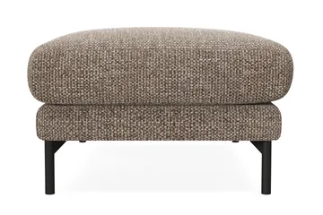 Menard Premium Fotpall i Chenille - Brun - Möbler - Fåtölj & stolar - Pall & puff - Fotpallar