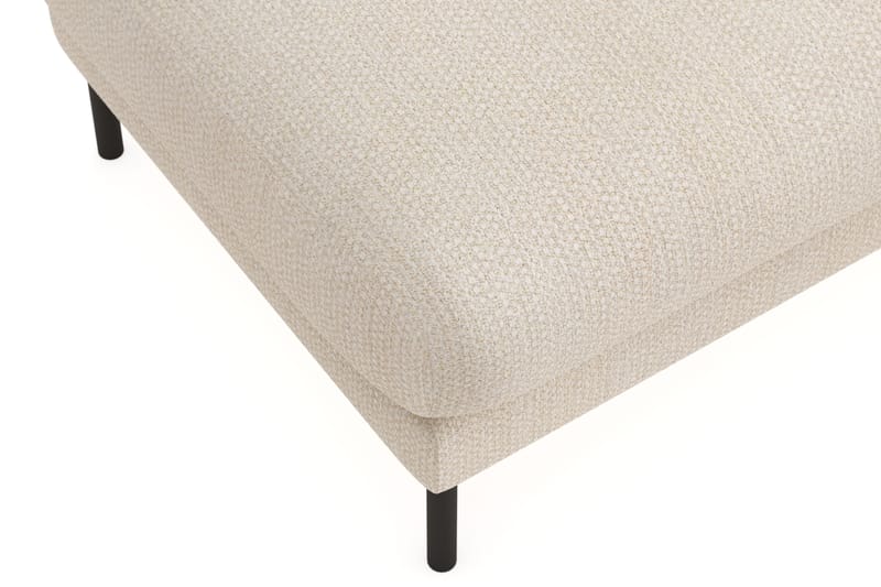 Menard Premium Fotpall i Chenille - Ljusbeige - Möbler - Fåtölj & stolar - Pall & puff - Fotpallar