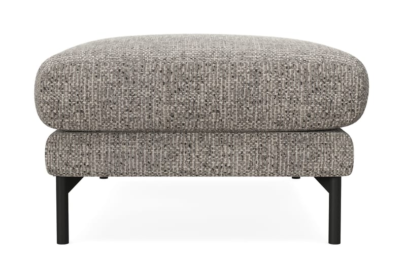 Menard Premium Fotpall i Chenille - Grå - Möbler - Fåtölj & stolar - Pall & puff - Fotpallar
