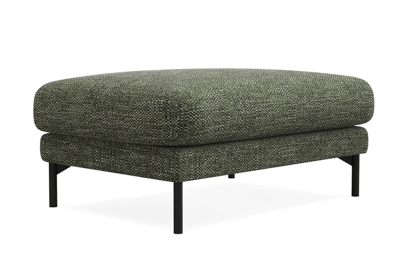 Menard Premium Fotpall i Chenille - Grön - Möbler - Fåtölj & stolar - Pall & puff - Fotpallar