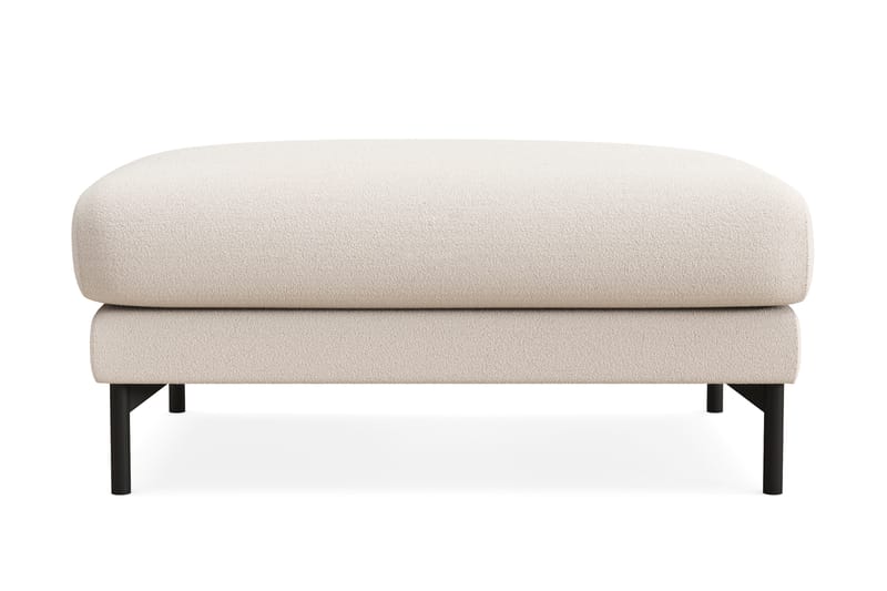 Menard Premium Fotpall i Bouclé - Ljusbeige - Möbler - Fåtölj & stolar - Pall & puff - Fotpallar