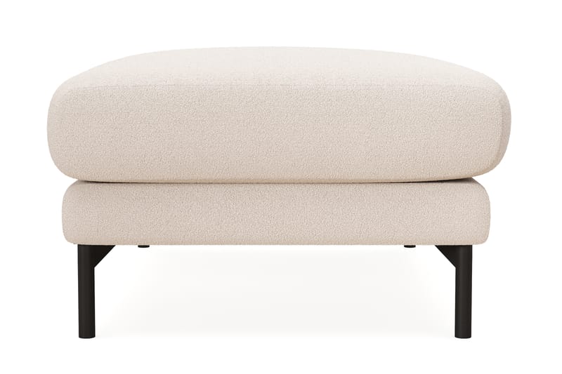 Menard Premium Fotpall i Bouclé - Ljusbeige - Möbler - Fåtölj & stolar - Pall & puff - Fotpallar