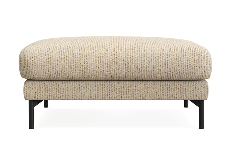 Menard Premium Fotpall i Chenille - Beige - Möbler - Fåtölj & stolar - Pall & puff - Fotpallar