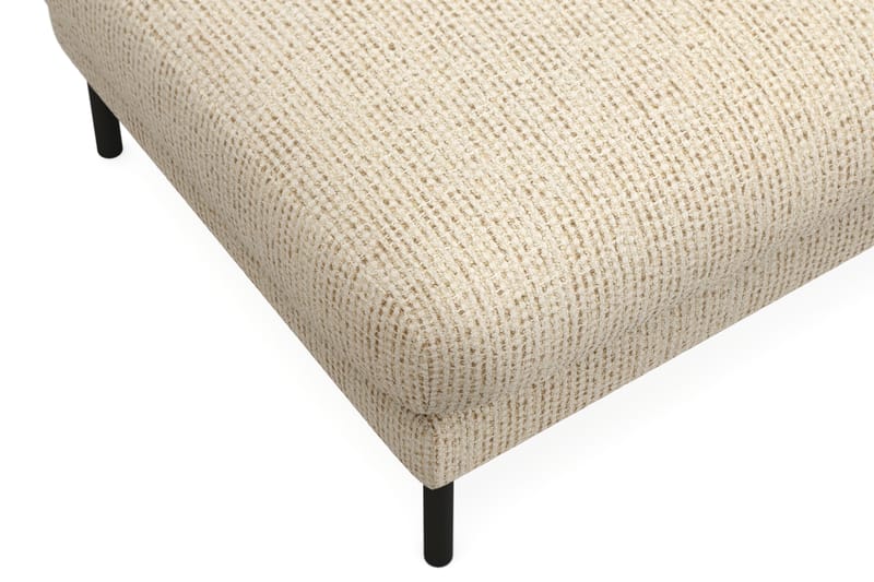 Menard Premium Fotpall i Chenille - Beige - Möbler - Fåtölj & stolar - Pall & puff - Fotpallar