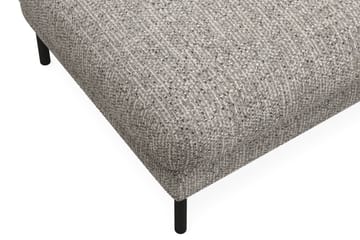 Menard Premium Fotpall i Chenille - Grå - Möbler - Fåtölj & stolar - Pall & puff - Fotpallar