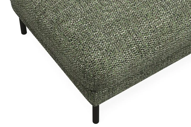 Menard Premium Fotpall i Chenille - Grön - Möbler - Fåtölj & stolar - Pall & puff - Fotpallar