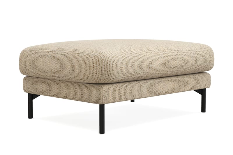 Menard Premium Fotpall i Chenille - Beige - Möbler - Fåtölj & stolar - Pall & puff - Fotpallar