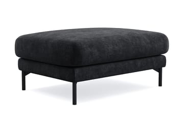 Menard Premium Fotpall i Chenille - Svartt - Möbler - Fåtölj & stolar - Pall & puff - Fotpallar