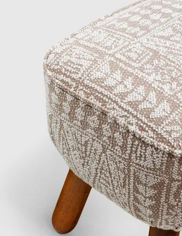 Merabe Sittpuff 40 cm - Beige - Möbler - Fåtölj & stolar - Pall & puff - Sittpuff