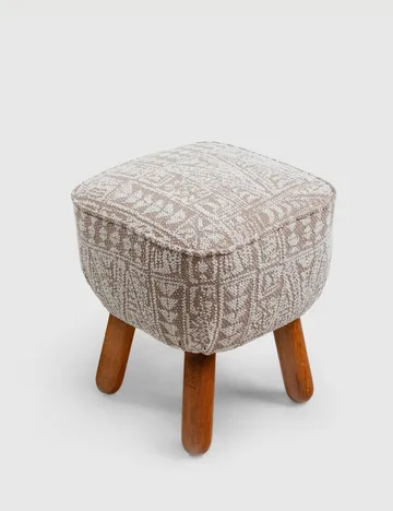 Merabe Sittpuff 40 cm - Beige - Möbler - Fåtölj & stolar - Pall & puff - Sittpuff