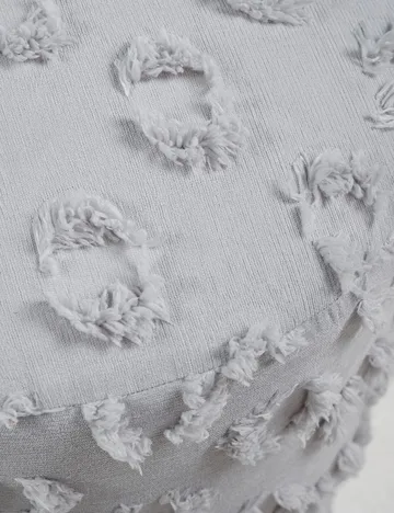 Meric Sittpuff 40 cm Rund - Grå - Möbler - Fåtölj & stolar - Pall & puff - Sittpuff