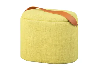 Micarone Pall - Gul/Grön - Möbler - Fåtölj & stolar - Pall & puff