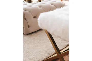 Murmu Sittpall 100 cm - Guld/Vit - Möbler - Fåtölj & stolar - Pall & puff - Fotpallar