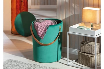 Nakisha Pall - Grön - Möbler - Fåtölj & stolar - Pall & puff