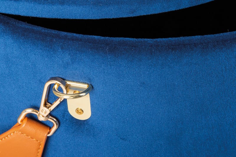 Nakisha Pall - Blå - Möbler - Fåtölj & stolar - Pall & puff