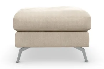 Ocean Lyx Fotpall - Beige/Sammet - Möbler - Fåtölj & stolar - Pall & puff - Fotpallar