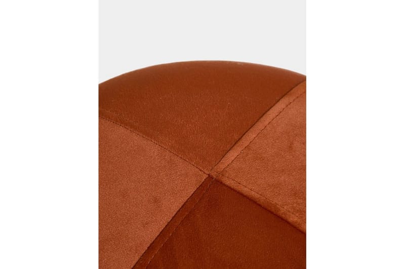 Orryn Fotpall 40 cm - Orange/Natur - Möbler - Fåtölj & stolar - Pall & puff - Fotpallar