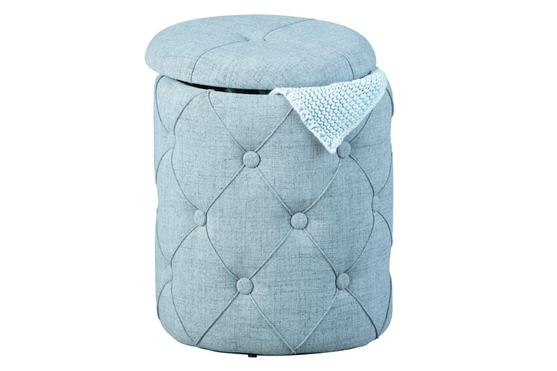 Ozie Pall - Grå - Möbler - Fåtölj & stolar - Pall & puff