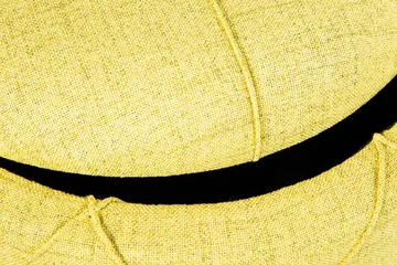 Ozie Pall - Gul/Grön - Möbler - Fåtölj & stolar - Pall & puff