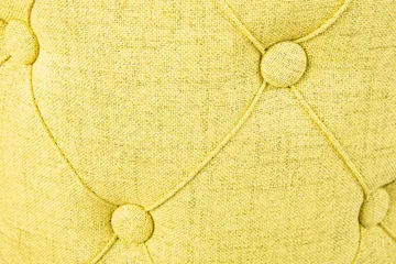 Ozie Pall - Gul/Grön - Möbler - Fåtölj & stolar - Pall & puff