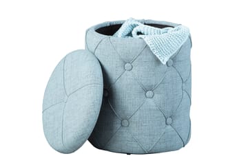 Ozie Pall - Grå - Möbler - Fåtölj & stolar - Pall & puff