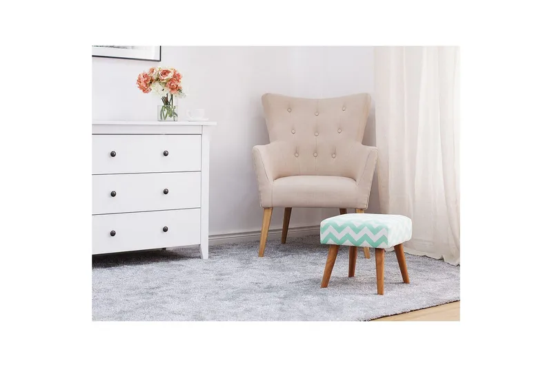 Pall Manteo - Möbler - Fåtölj & stolar - Pall & puff - Fotpallar