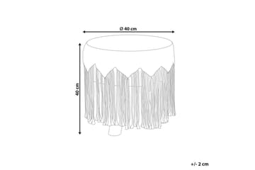 Pall Nawabad - Möbler - Fåtölj & stolar - Pall & puff - Fotpallar