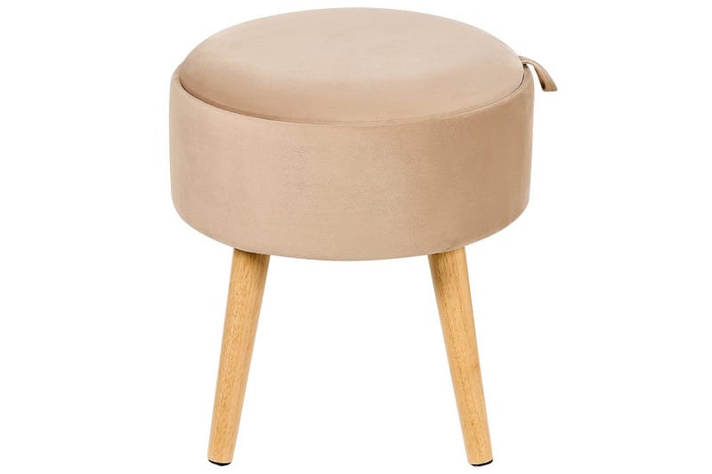 Pall Neely Beige - Beige - Möbler - Fåtölj & stolar - Pall & puff - Fotpallar
