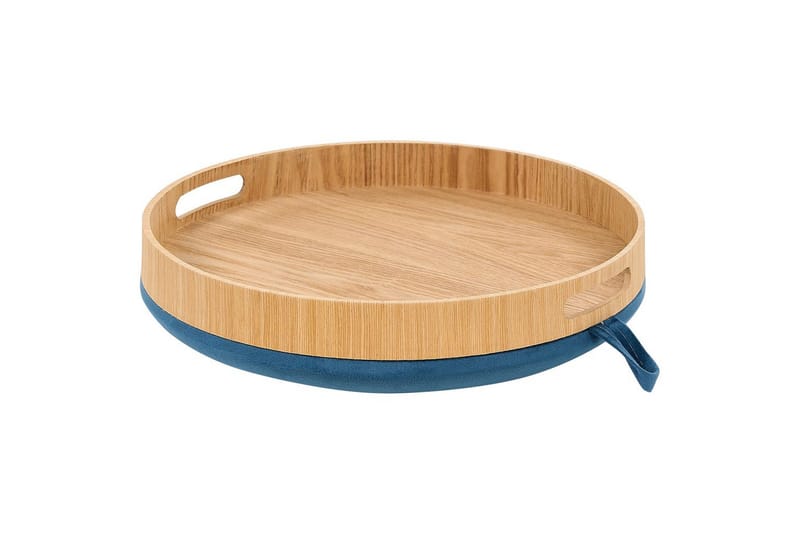 Pall Neely Blå - Blå - Möbler - Fåtölj & stolar - Pall & puff - Fotpallar