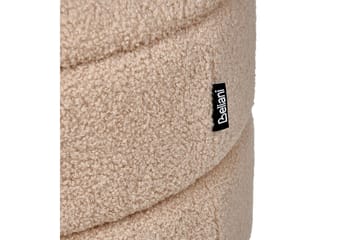 Pall Okaton Beige/ljust trä - Beige/ljust trä - Möbler - Fåtölj & stolar - Pall & puff - Fotpallar