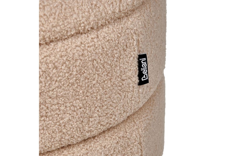 Pall Okaton Beige/ljust trä - Beige/ljust trä - Möbler - Fåtölj & stolar - Pall & puff - Fotpallar