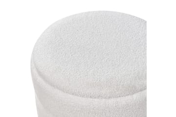 Pall Okaton Vit/ljust trä - Vit/ljust trä - Möbler - Fåtölj & stolar - Pall & puff - Fotpallar