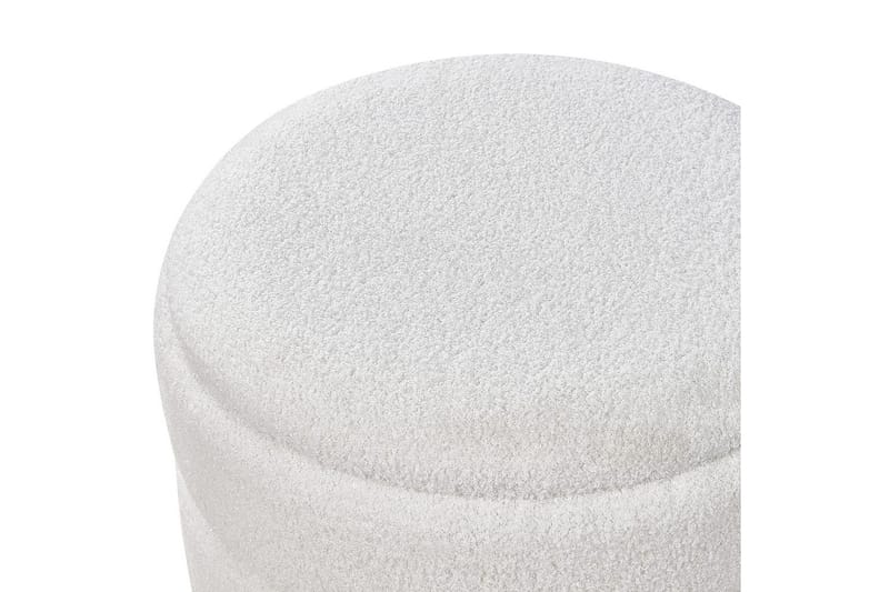 Pall Okaton Vit/ljust trä - Vit/ljust trä - Möbler - Fåtölj & stolar - Pall & puff - Fotpallar