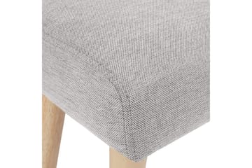 Pall Takoma II Grå/ljust trä - Grå/ljust trä - Möbler - Fåtölj & stolar - Pall & puff - Fotpallar