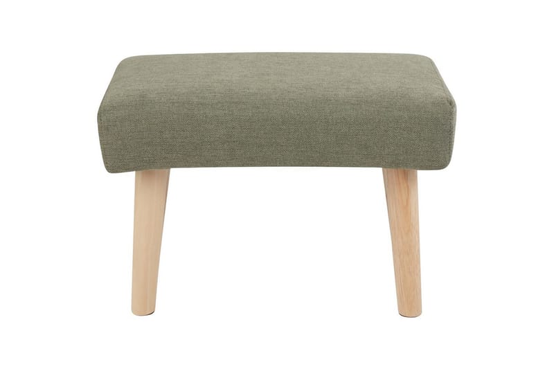 Pall Takoma II Grönt/ljust trä - Grönt/ljust trä - Möbler - Fåtölj & stolar - Pall & puff - Fotpallar