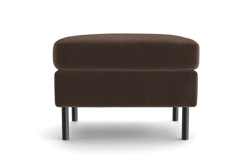 Peppe Fotpall - Brun - Möbler - Fåtölj & stolar - Pall & puff - Fotpallar