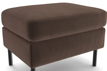 Peppe Fotpall - Brun - Möbler - Fåtölj & stolar - Pall & puff - Fotpallar