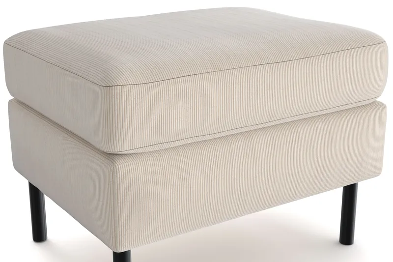 Peppe Fotpall - Greige - Möbler - Fåtölj & stolar - Pall & puff - Fotpallar