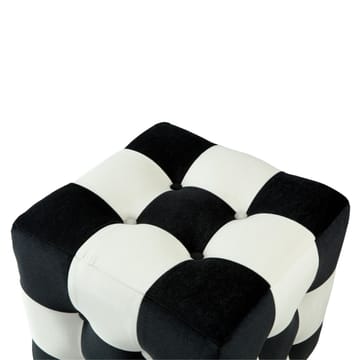 Peticire Sittpuff 42 cm - Svart och vit - Möbler - Fåtölj & stolar - Pall & puff - Sittpuff