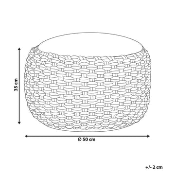 Puff Aiza - Möbler - Fåtölj & stolar - Pall & puff - Sittpuff