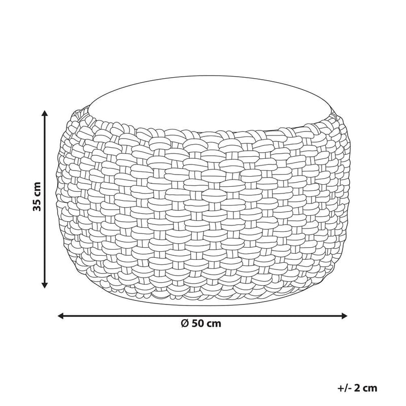 Puff Aiza - Möbler - Fåtölj & stolar - Pall & puff - Sittpuff