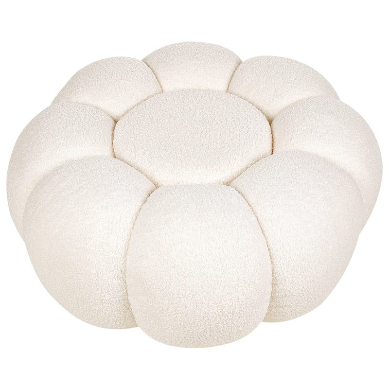 Puff Beaufort - Vit - Möbler - Fåtölj & stolar - Pall & puff - Sittpuff