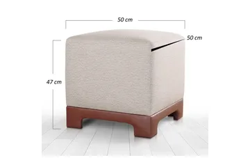 Puff Belarville Matsuko - Matsuko - Möbler - Fåtölj & stolar - Pall & puff - Sittpuff