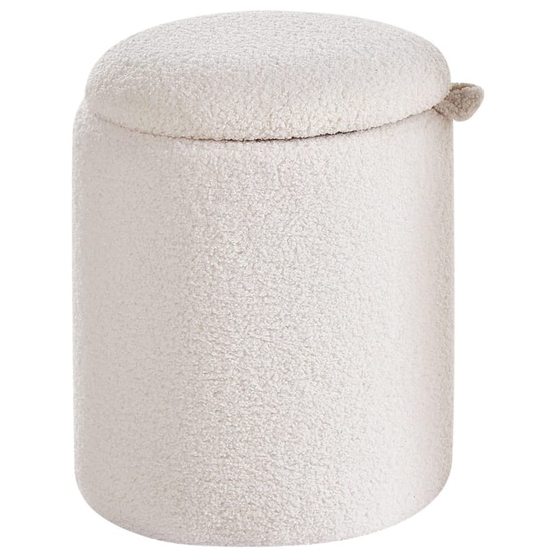 Puff Berea 2-pack - Vit - Möbler - Fåtölj & stolar - Pall & puff - Sittpuff