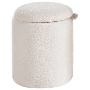 Puff Berea 2-pack - Vit - Möbler - Fåtölj & stolar - Pall & puff - Sittpuff