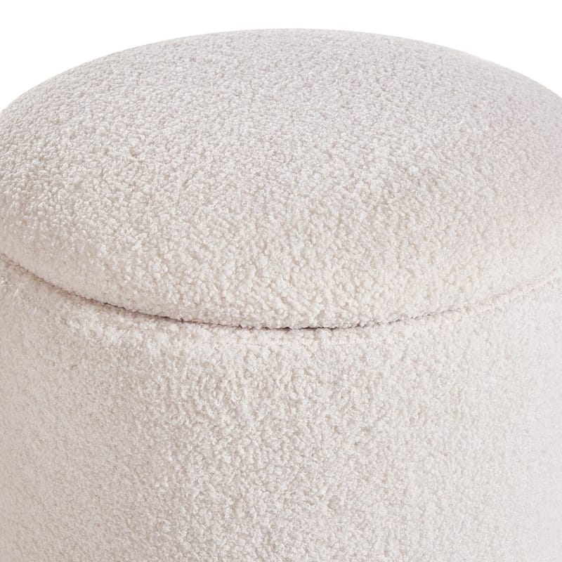 Puff Berea 2-pack - Vit - Möbler - Fåtölj & stolar - Pall & puff - Sittpuff