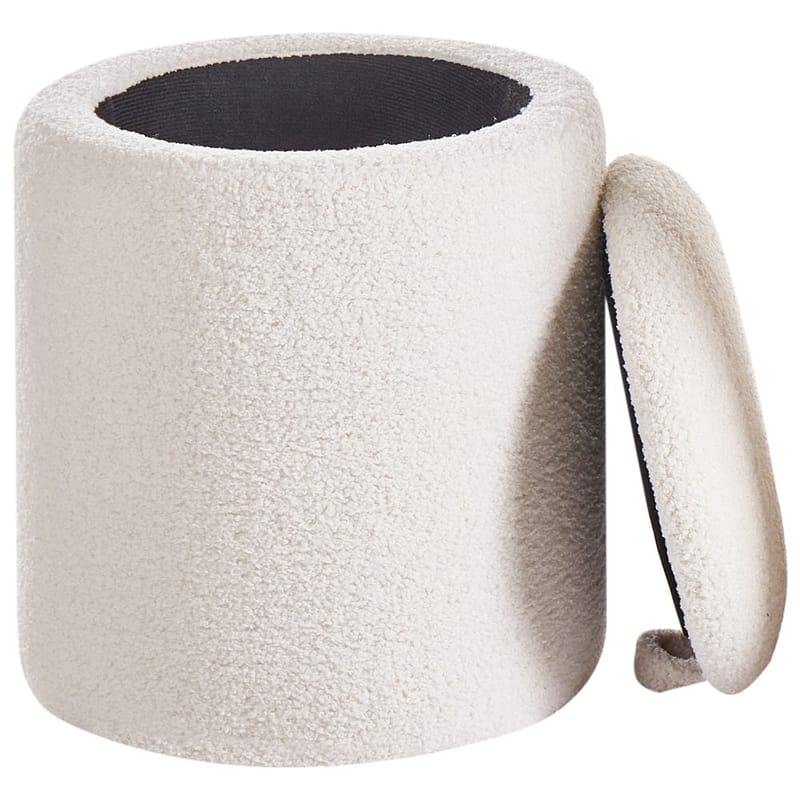 Puff Berea 2-pack - Vit - Möbler - Fåtölj & stolar - Pall & puff - Sittpuff